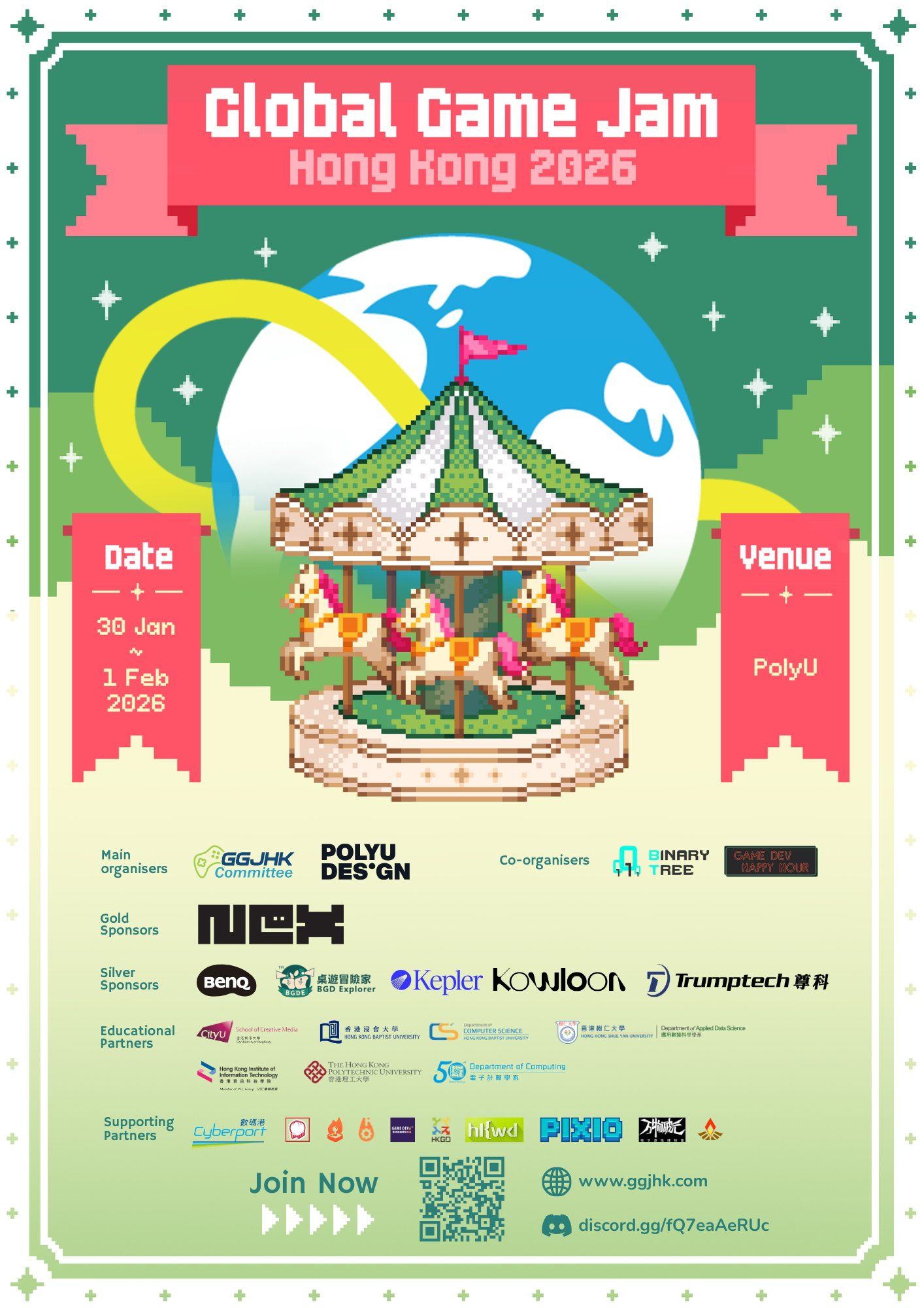 Global Game Jam 2026 – Hong Kong Shue Yan University as Educational ...